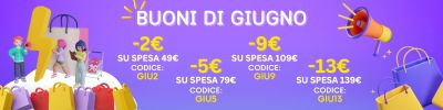 Buoni sconto di Giugno